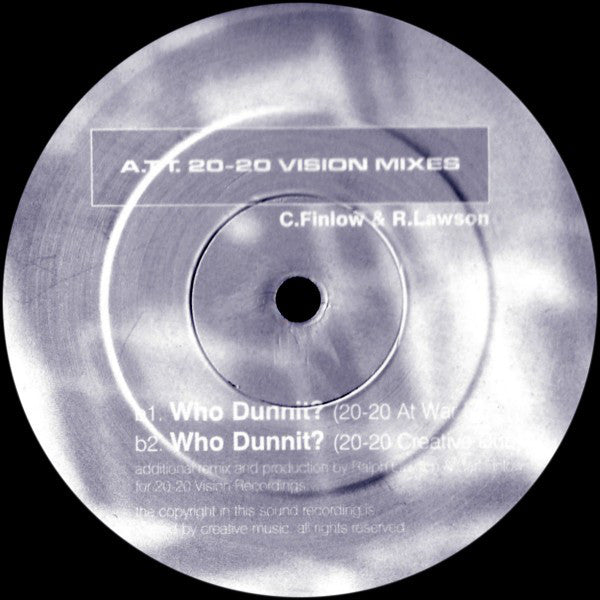 Anti Trance Terrorists : Who Dunnit? (12")