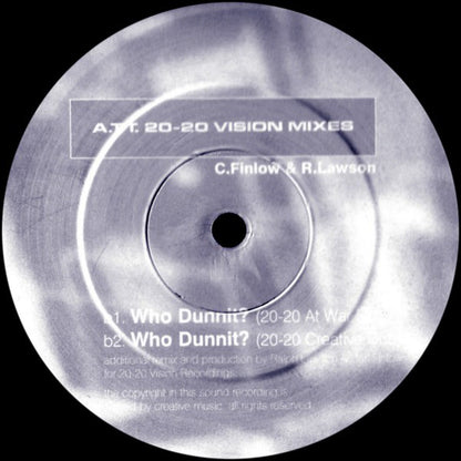 Anti Trance Terrorists : Who Dunnit? (12")