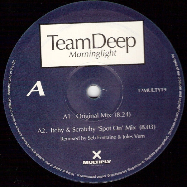 Team Deep : Morninglight (12")