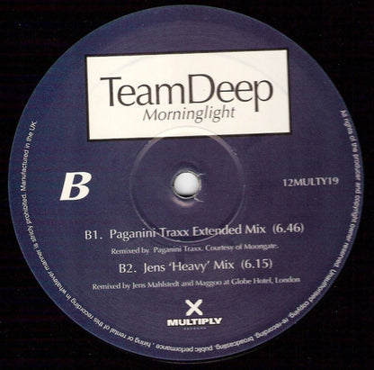 Team Deep : Morninglight (12")