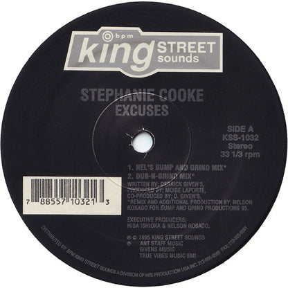 Stephanie Cooke : Excuses (12")