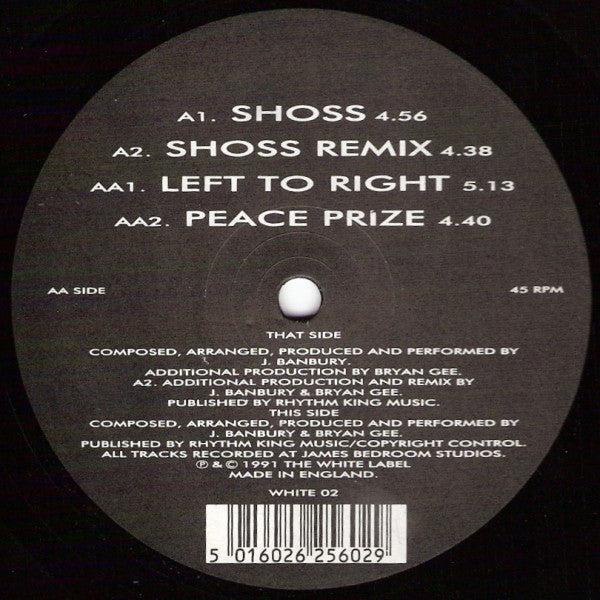 Magus Project Featuring Bryan Gee : Shoss (12")