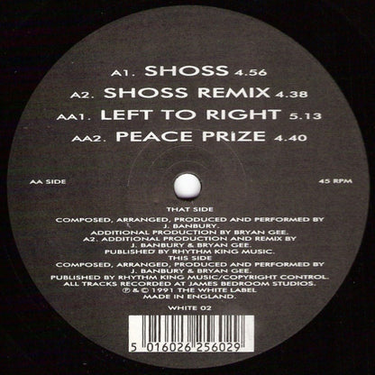 Magus Project Featuring Bryan Gee : Shoss (12")