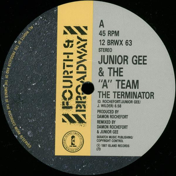 Junior Gee & The A Team : The Terminator (Remix) (12")