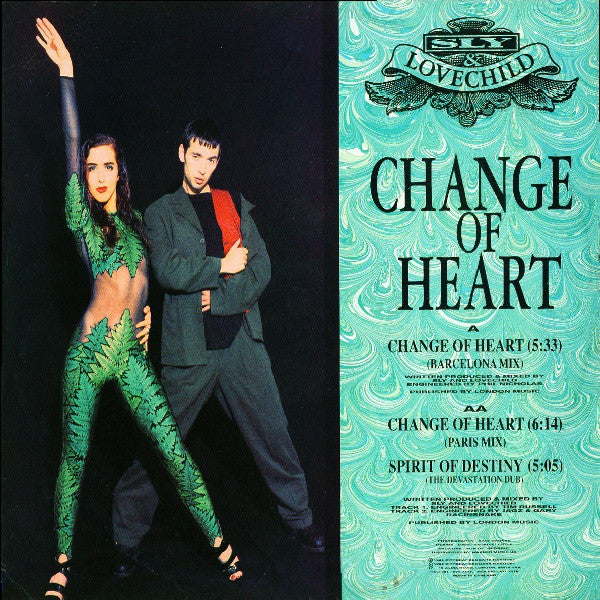 Sly & Lovechild : Change Of Heart (12")