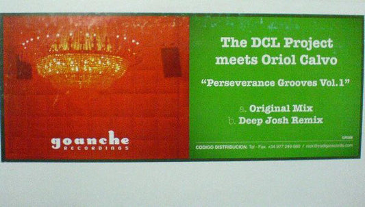 DCL Project Meets Oriol Calvo : Perseverance Grooves Vol. 1 (12")