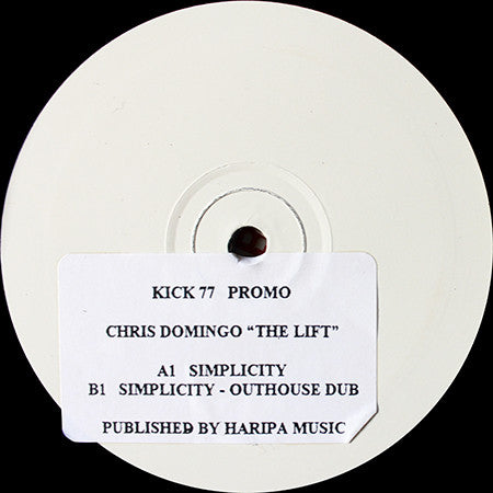 Chris Domingo : The Lift (12", Promo, W/Lbl)