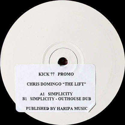 Chris Domingo : The Lift (12", Promo, W/Lbl)