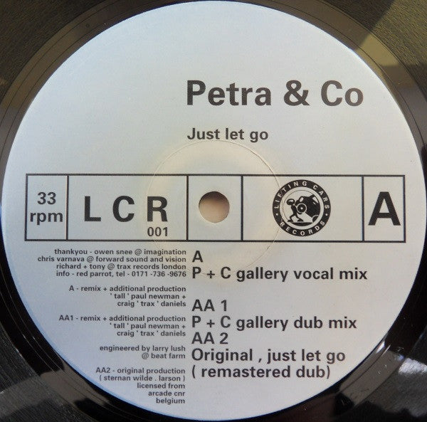 Petra & Co : Just Let Go (12")