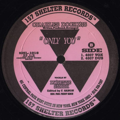 Charles Dockins Featuring Lynette Smith : Only You (12")