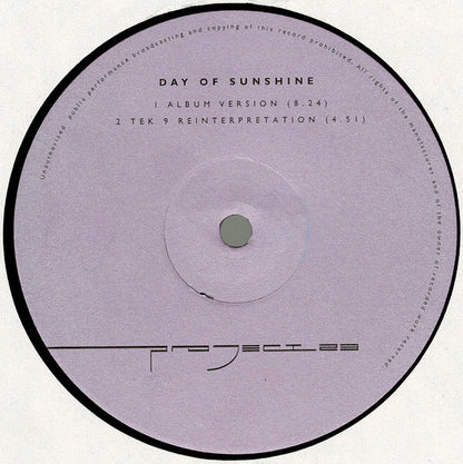 Project 23 : Day Of Sunshine (12")