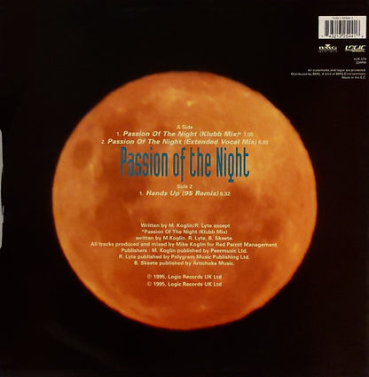 Clubzone : Passion Of The Night (12")