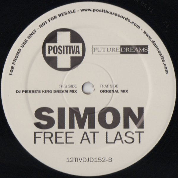 Simon : Free At Last (2x12", Promo)