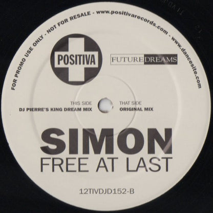 Simon : Free At Last (2x12", Promo)