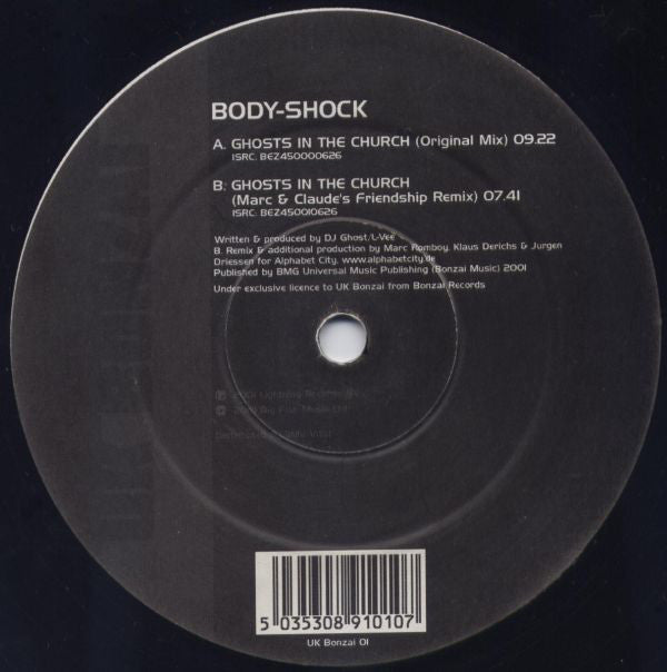 Body-Shock : Ghosts In The Church (12")
