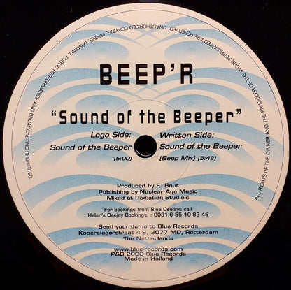 Beep'r : Sound Of The Beeper (12")