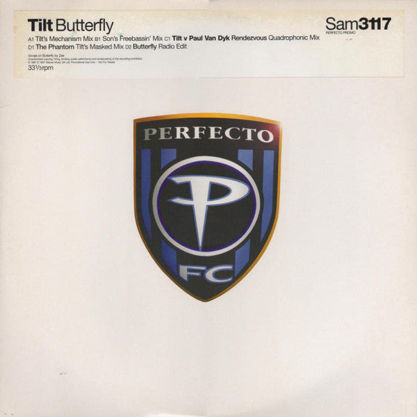 Tilt : Butterfly (2x12", Promo)