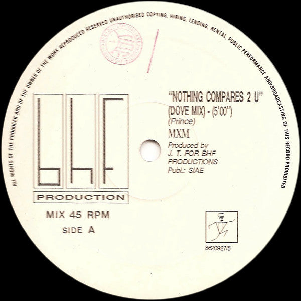 MXM : Nothing Compares 2 U (12")