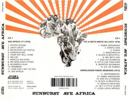 Sunburst (6) : Ave Africa: The Complete Recordings 1973-1976 (2xCD, Comp)