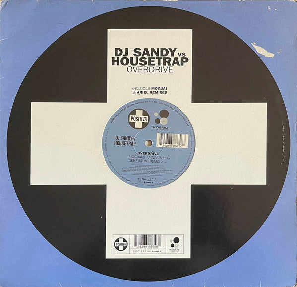 DJ Sandy (4) Vs Housetrap : Overdrive (12")