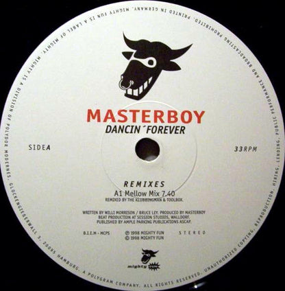 Masterboy : Dancin' Forever (Remixes) (12", Single)