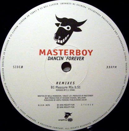Masterboy : Dancin' Forever (Remixes) (12", Single)