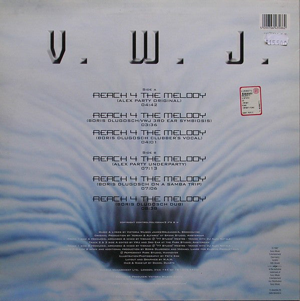 Victoria Wilson James* : Reach 4 The Melody (12")