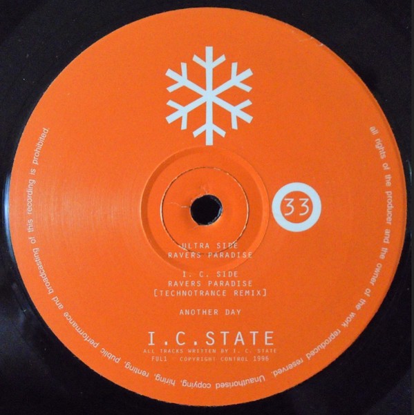 I.C. State : Ravers Paradise (12")