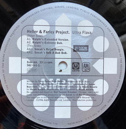 Heller & Farley Project : Ultra Flava (12")