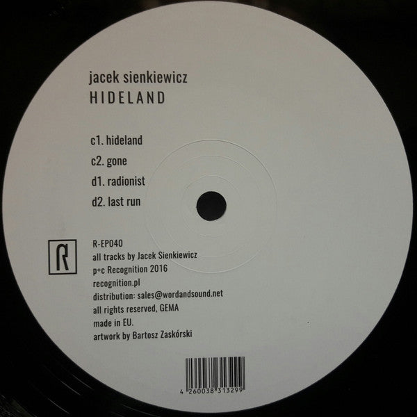 Jacek Sienkiewicz : Hideland (2x12", Album)