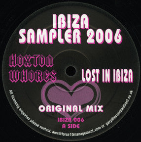 Hoxton Whores : Ibiza Sampler 2006 (12", Ltd, Smplr)