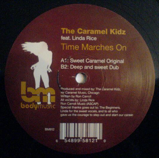 The Caramel Kidz : Time Marches On (12")