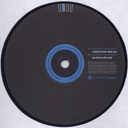 Lucid (45) : Stay With Me Till Dawn (Jan Driver Remixes) (12", Promo)