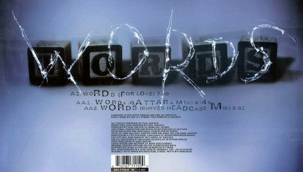 Paul van Dyk : Words (12", Single)