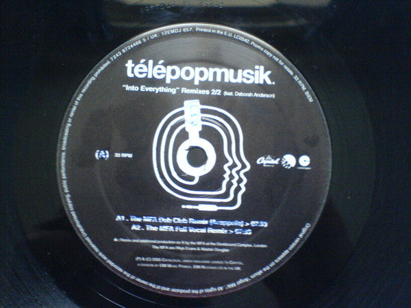 Télépopmusik : Into Everything Remixes 2/2 (12", MP, M/Print, Promo)