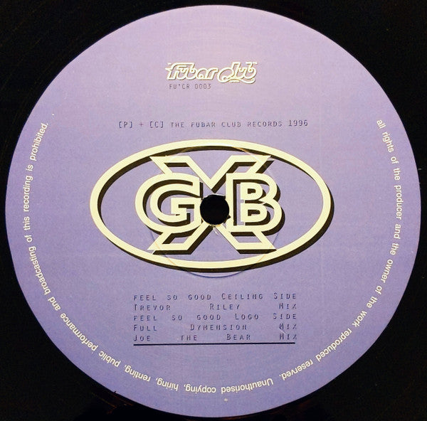 GBX : Feel So Good (12")