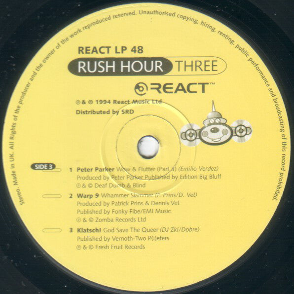 Various : Rush Hour 3 (2xLP, Comp)