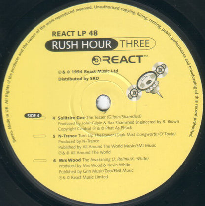 Various : Rush Hour 3 (2xLP, Comp)
