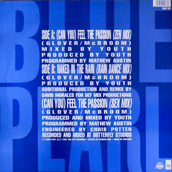 Blue Pearl : (Can You) Feel The Passion (12", Single)