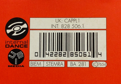 Carl Cox Versus Cappella : Cappella Deconstructed (12", Mixed)