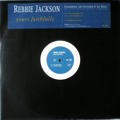 Rebbie Jackson : Yours Faithfully (12", Promo)