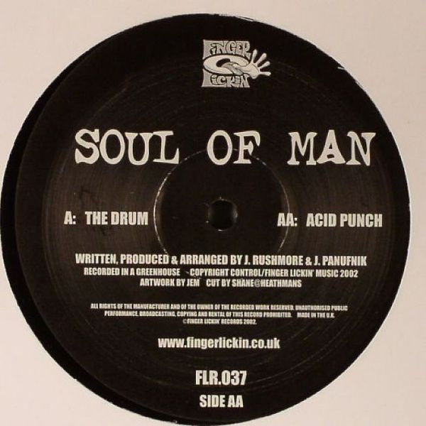 Soul Of Man : The Drum / Acid Punch (12")