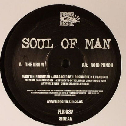 Soul Of Man : The Drum / Acid Punch (12")