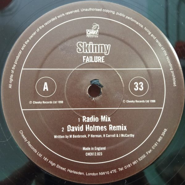Skinny : Failure (12")
