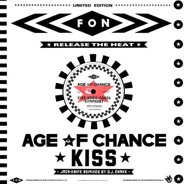 Age Of Chance : Kiss (Jack-Knife Remixes) (12", Ltd)