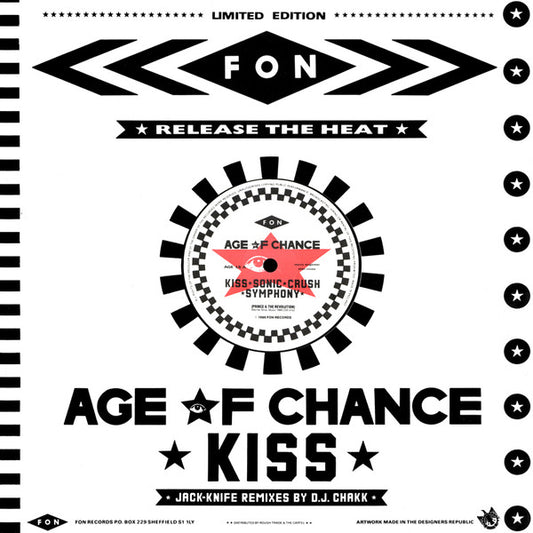 Age Of Chance : Kiss (Jack-Knife Remixes) (12", Ltd)