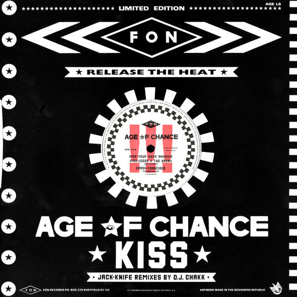 Age Of Chance : Kiss (Jack-Knife Remixes) (12", Ltd)