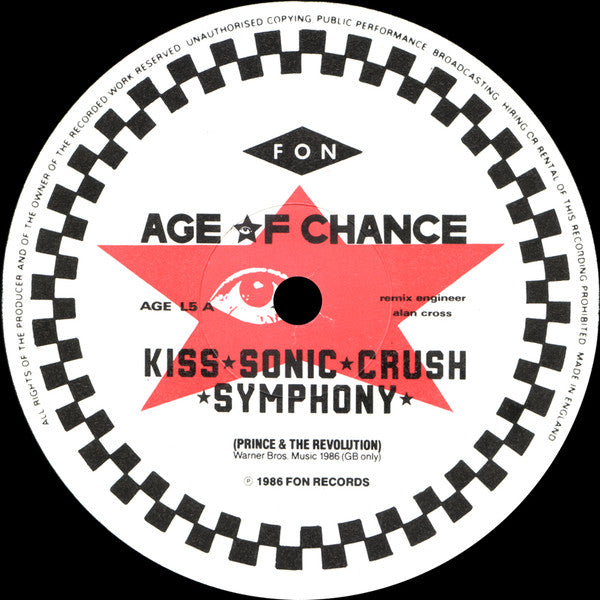 Age Of Chance : Kiss (Jack-Knife Remixes) (12", Ltd)