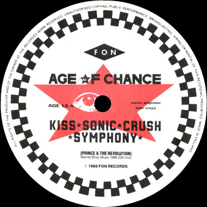 Age Of Chance : Kiss (Jack-Knife Remixes) (12", Ltd)
