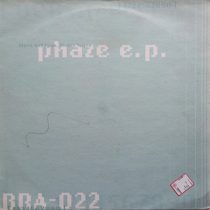 Steve Kallay Vs. Phillip Noyce : Phaze EP (12", EP)